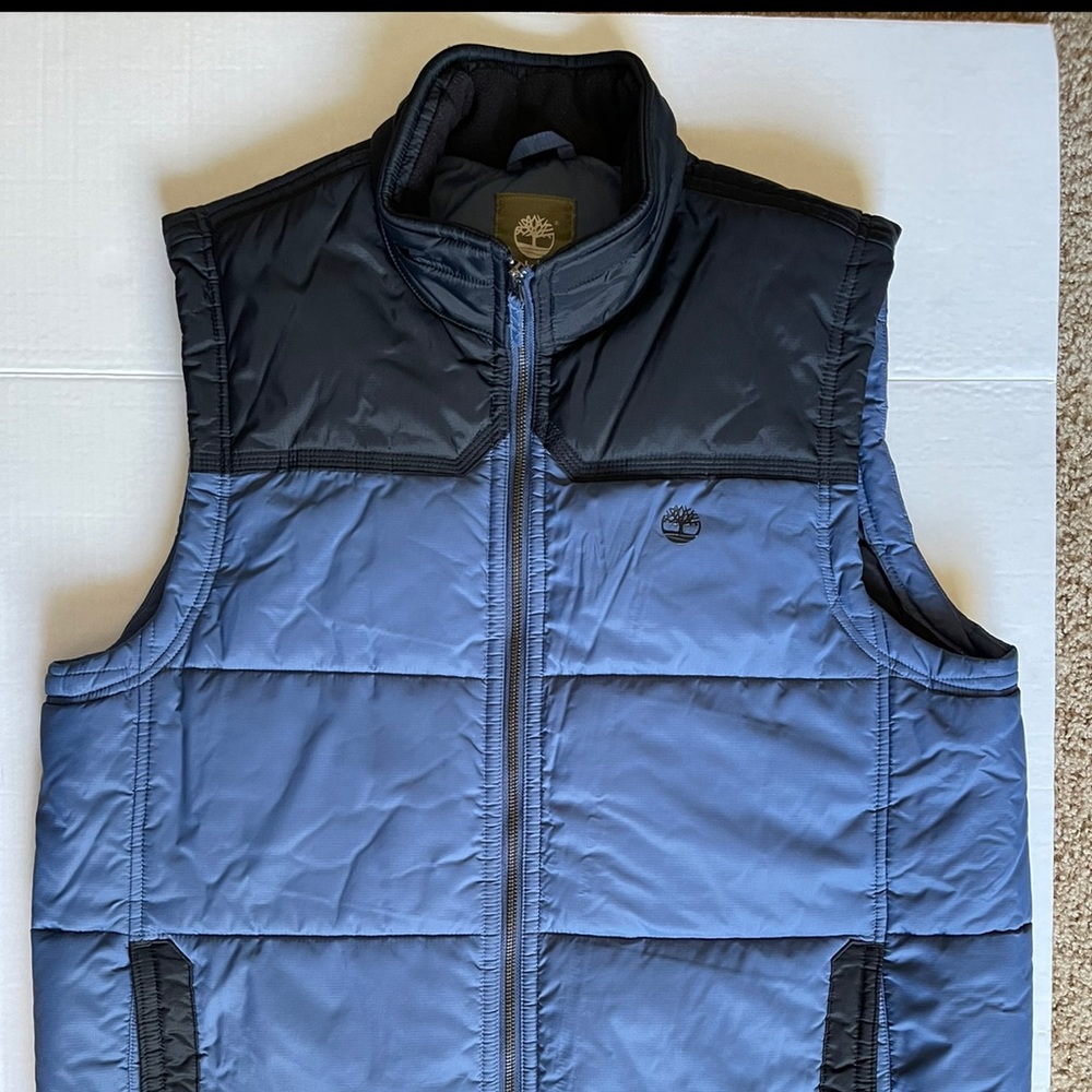 Timberland man blue vest
